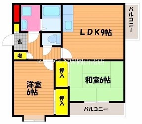 パレスプロムナードの物件間取画像